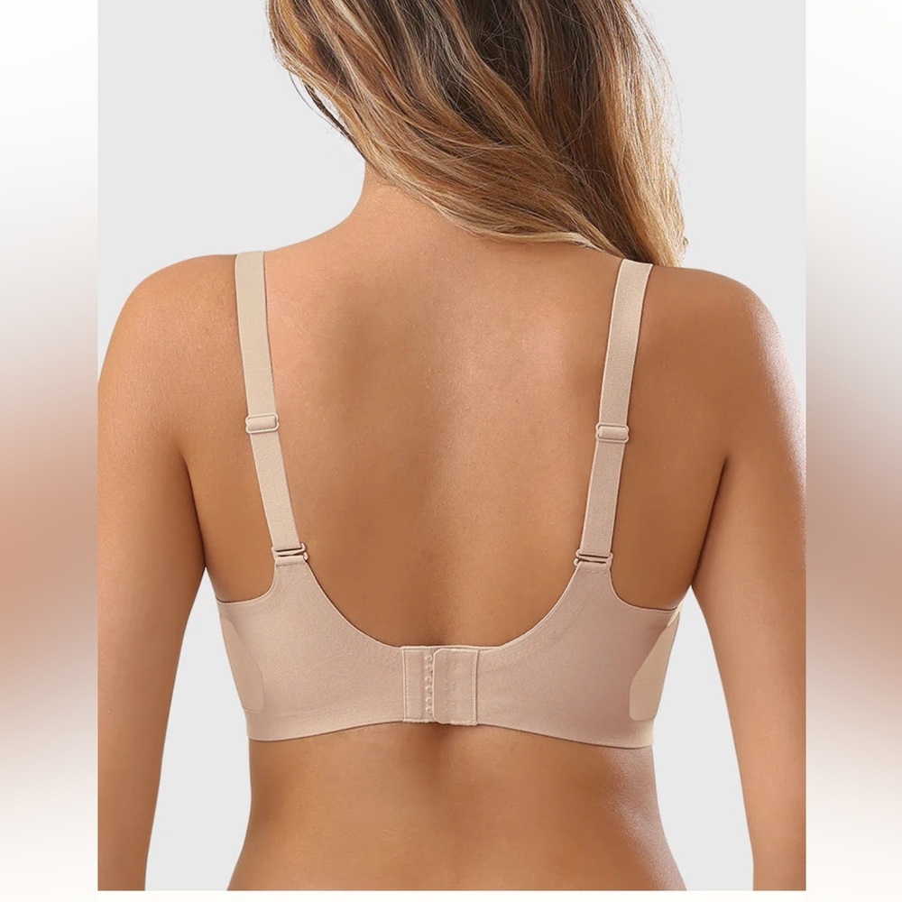 New! As Fairy 3X beige lightly padded mesh bra . - Picture 4 of 9